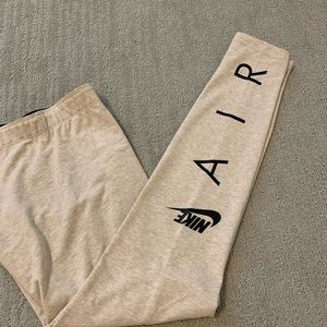 Nike Air Heather Taupe Leggings